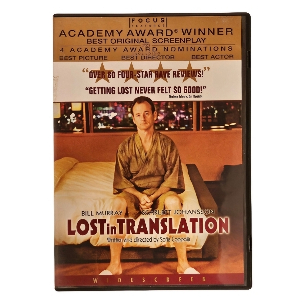 Lost In Translation DVD (2003 Bill Murray, Scarlett Johansson)
